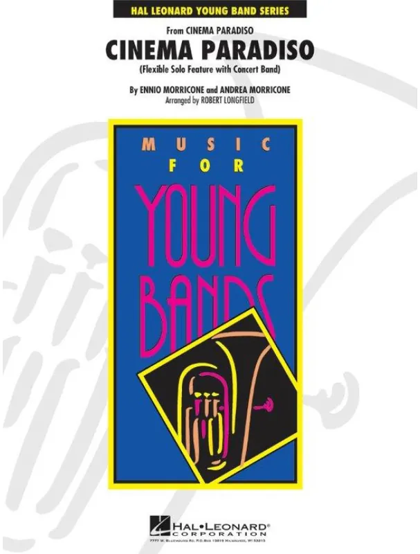 Oblíbený Morricone Cinema Paradiso / Bio Ráj (noty pro školní orchestr, party, partitura)
