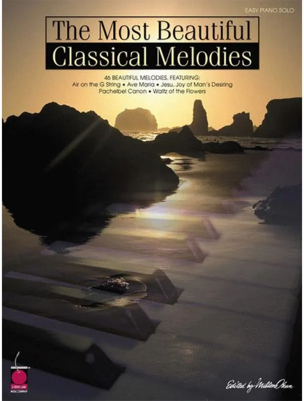 Most Beautiful Classical Melodies (noty na snadný klavír) Nová Kolekce