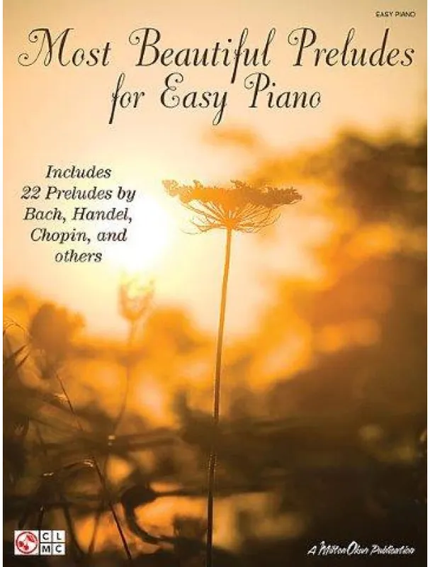 Nejlepší Cena Most Beautiful Preludes For Easy Piano (noty na sólo klavír)