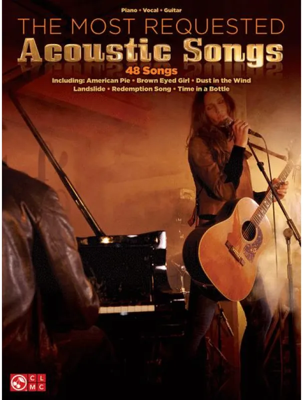 Novinka Most Requested Acoustic Songs (noty na klavír, zpěv, akordy)