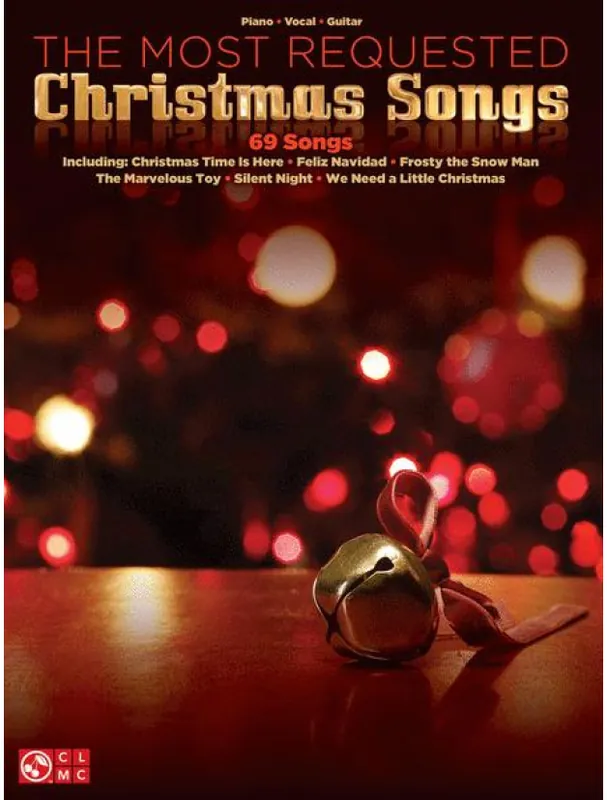 Most Requested Christmas Songs (noty na klavír, zpěv, akordy) Hit Sezóny