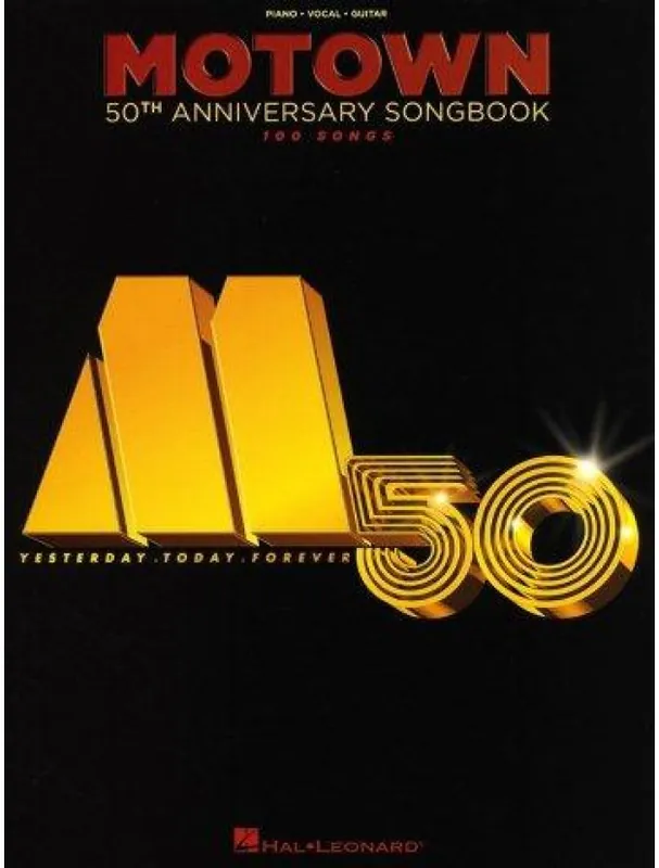 Motown 50th Anniversary Songbook (noty na klavír, zpěv, akordy na kytaru) Top Prodej