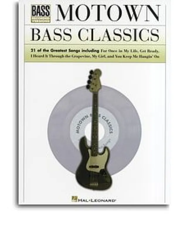 Zlevněný Motown Bass Classics (tabulatury, noty, baskytara)