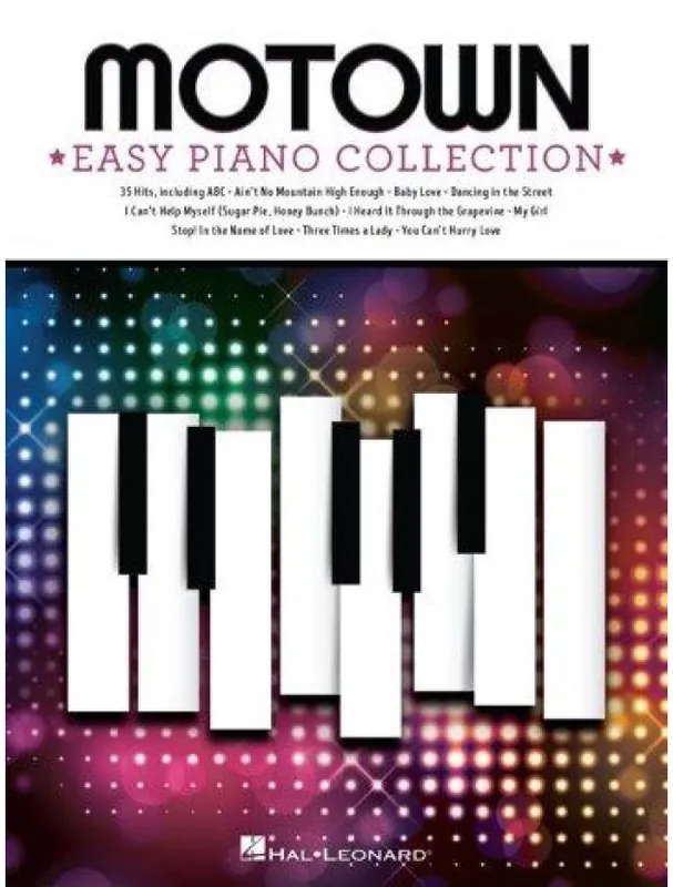 Motown Easy Piano Collection (noty na snadný sólo klavír) Přímo Od Výrobce