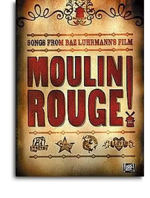 Moulin Rouge (noty, klavír, zpěv, kytara, akordy) Výprodej