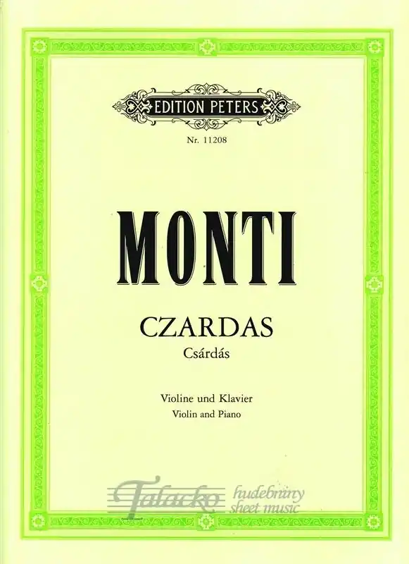 Sleva Czardas for Violin and Piano