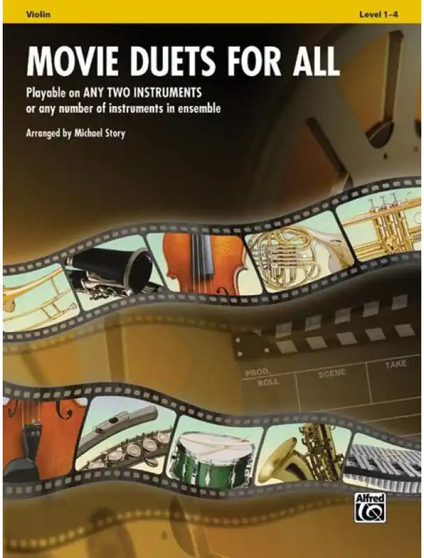 Výprodej Movie Duets for All (noty na housle)