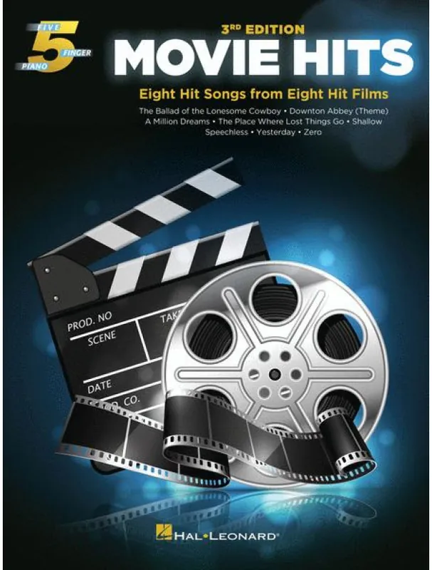 Novinka Movie Hits - 3rd Edition (noty na pětiprstý klavír)