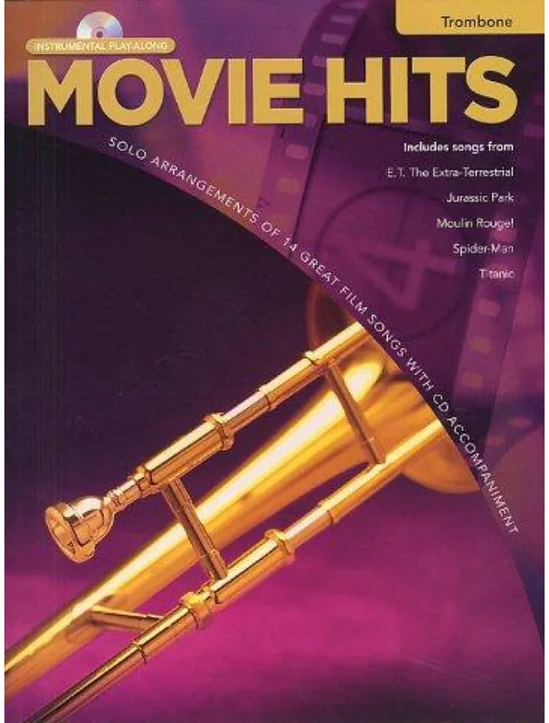 Movie Hits Instrumental Playalong Trombone (noty, pozoun) Novinka