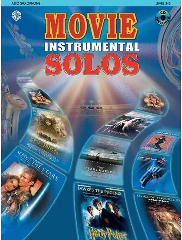Movie Instrumental Solos (noty na altsaxofon)(+audio) Omezená Nabídka