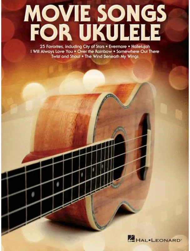 Pouze Dnes Movie Songs for Ukulele (noty, melodická linka, akordy)