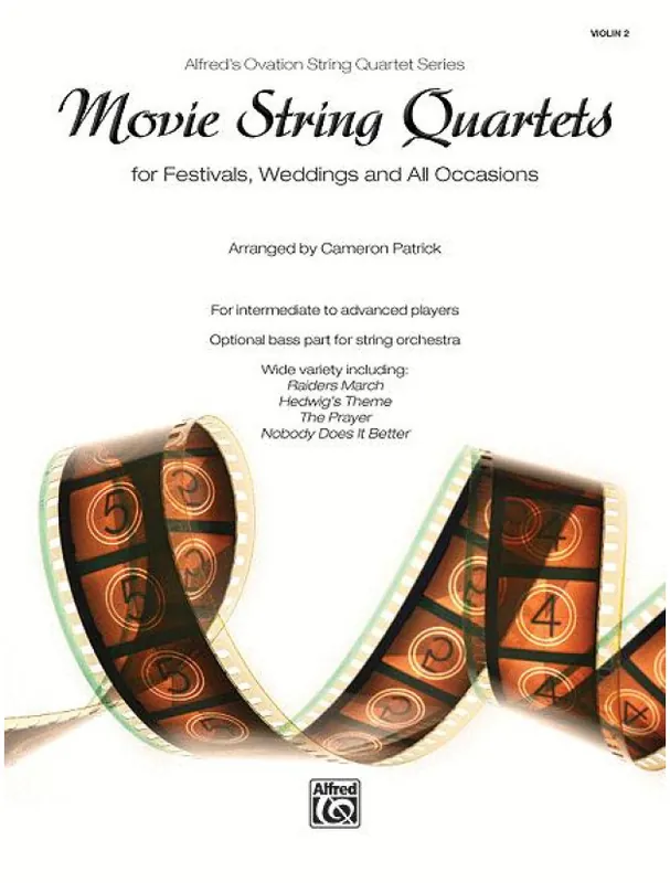 Movie String Quartets for Festivals, Weddings - Violin 2 (noty na housle) Vrácení Zdarma
