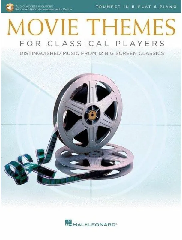 Nejlepší Volba Movie Themes for Classical Players (noty na trubku, klavír) (+audio)