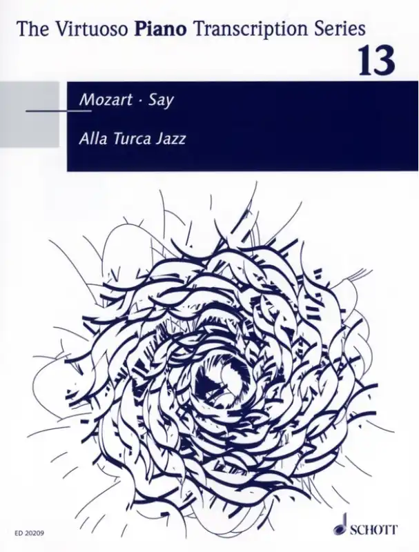 Mozart - Say Alla Turca Jazz op. 5b (noty na klavír) Cenová Bomba