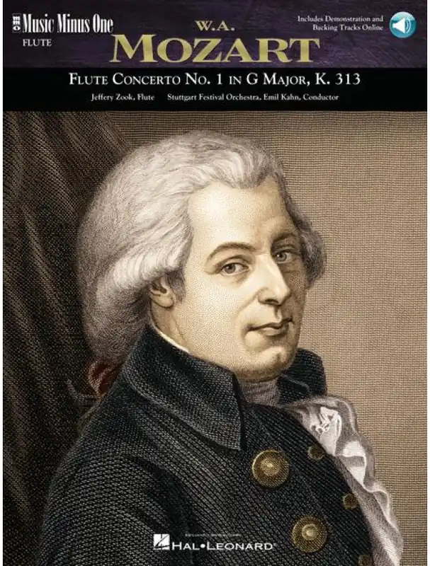 Mozart Concerto No. 1 in G Major, K. 313 (noty na příčnou flétnu) (+audio) Výprodej