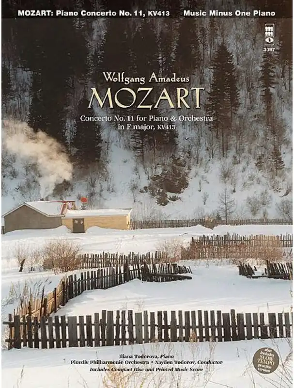 Mozart Concerto No. 11 in F Major, KV413 (noty na klavír) (+audio) Nejprodávanější