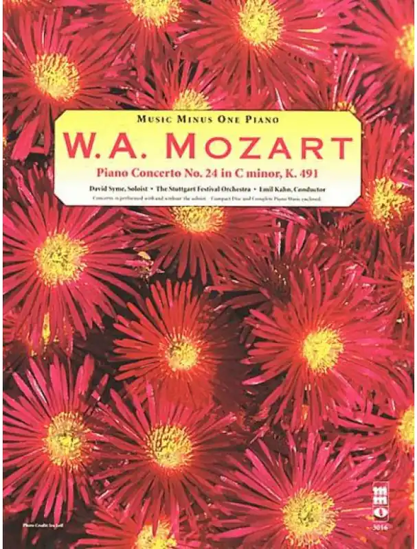 Mozart Concerto No. 24 in C Minor, KV491 (noty na klavír) (+audio) Nejlepší Cena