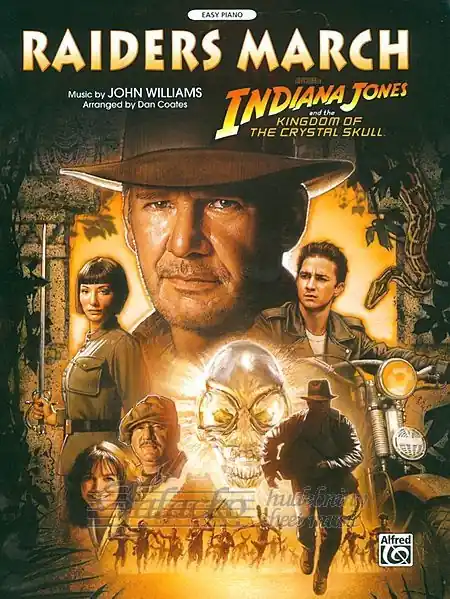 Kup Teď Raiders March from Indiana Jones and the Kingdom of the Crystal Skull (Easy)
