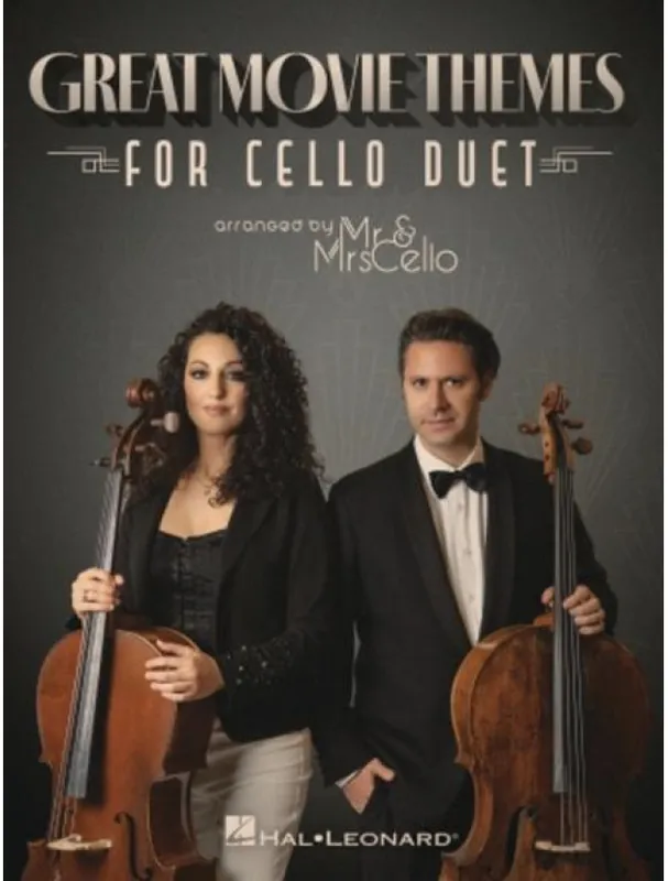 Nakupujte Hned Mr. & Mrs. Cello Great Movie Themes for Cello Duet (noty na violoncello)