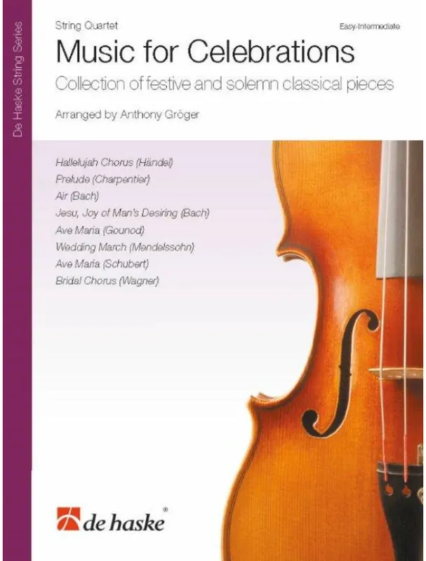 Music for Celebrations (noty pro smyčcový kvartet, party, partitura) Speciální Cena