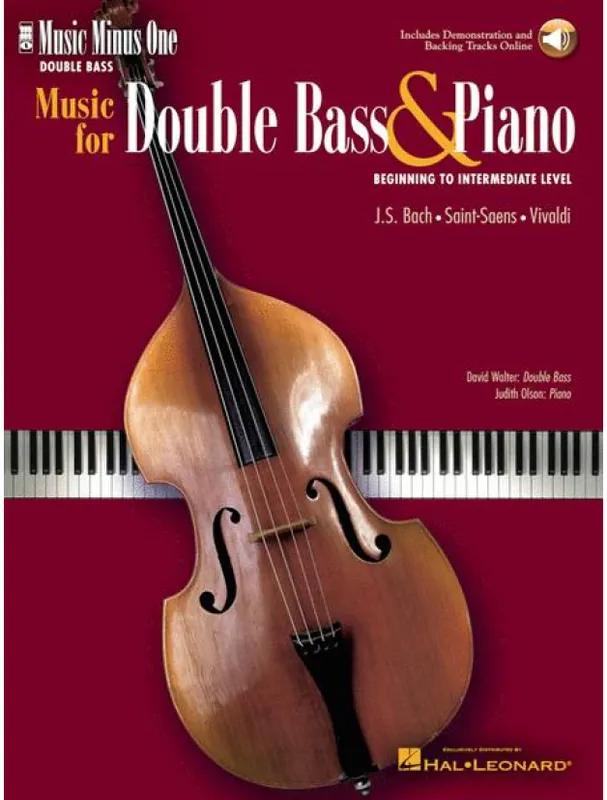 Music for Double Bass and Piano - Beginning to Intermediate (noty na kontrabas) (+audio) Ihned K Objednání