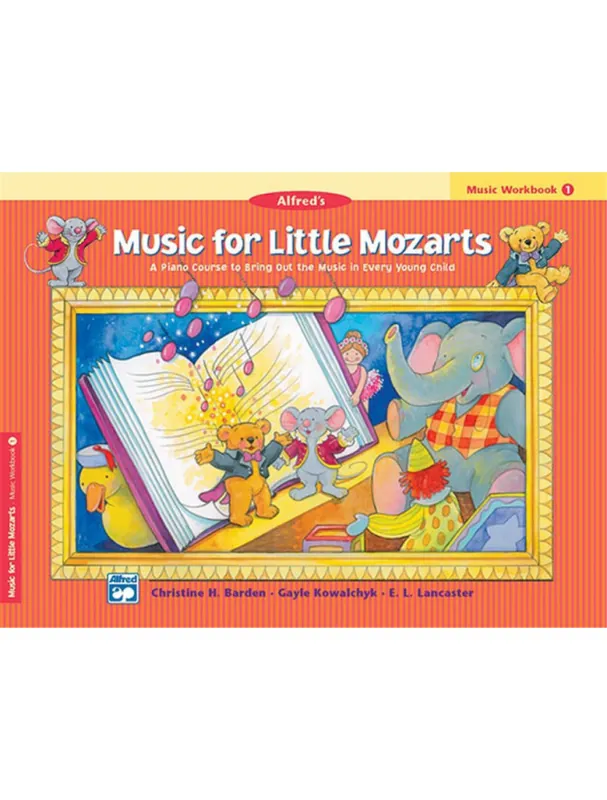 Music For Little Mozarts Music Workbook 1 (noty na klavír) Ověřený