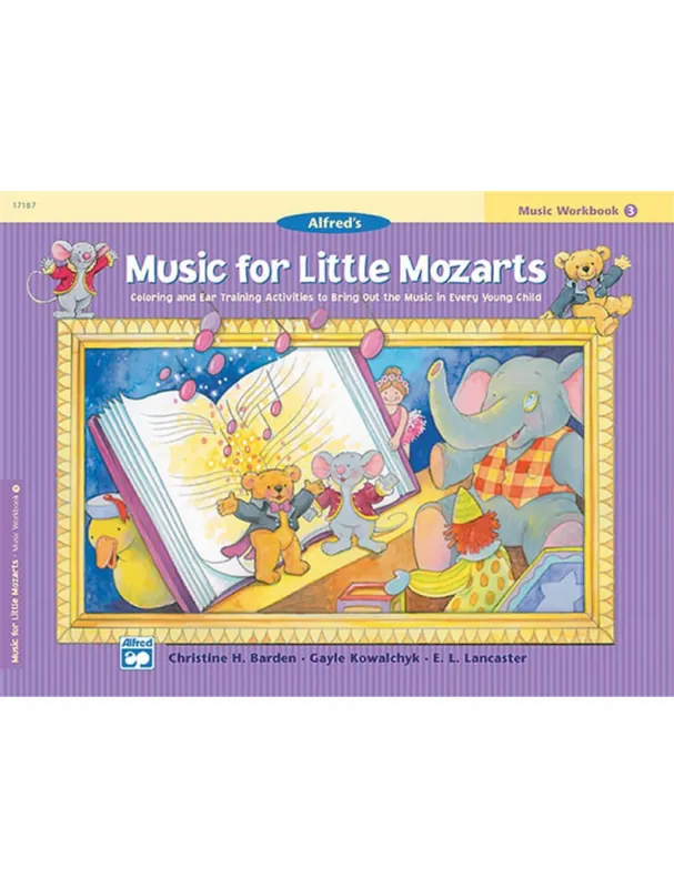 Music For Little Mozarts Music Workbook 4 (noty na klavír) Cenově Výhodný