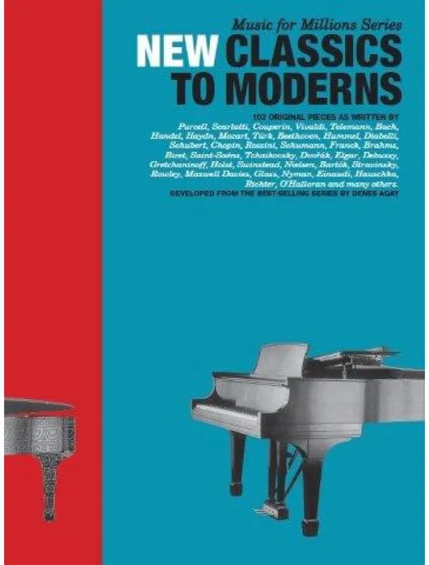 Music For Millions New Classics To Moderns (noty na sólo klavír) Horká Nabídka