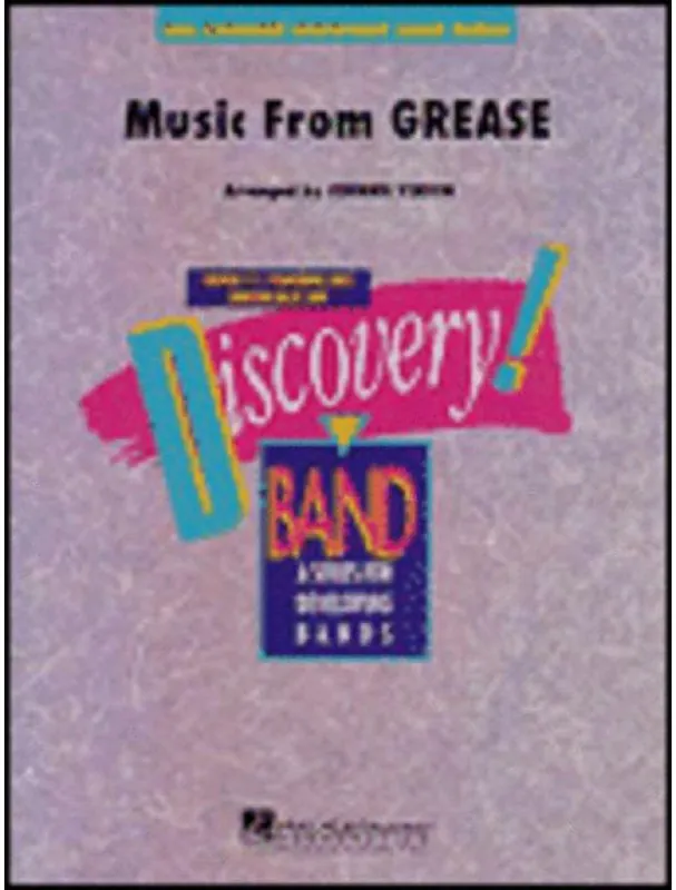 Nejlepší Volba Music from Grease (snadné noty pro koncertní orchestr, party, partitura)