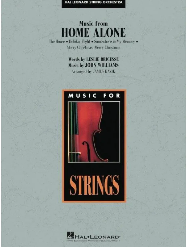 Přímo Od Výrobce Music from Home Alone (noty pro smyčcový orchestr, party, partitura)