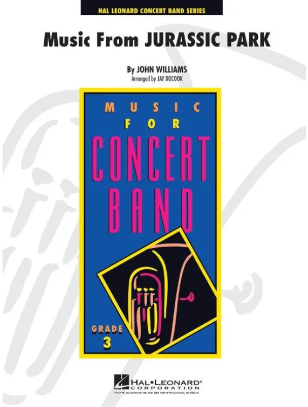 Music From Jurassic Park / Jurský park (noty pro školní orchestr, party, partitura) Cenově Výhodný