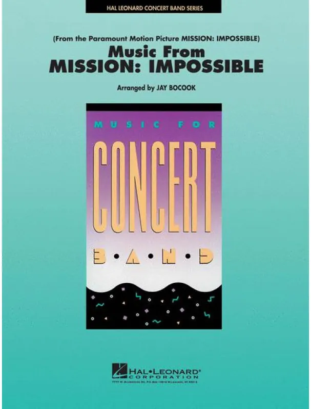 Music from Mission Impossible (noty pro koncertní orchestr, party, partitura) Poslední Šance