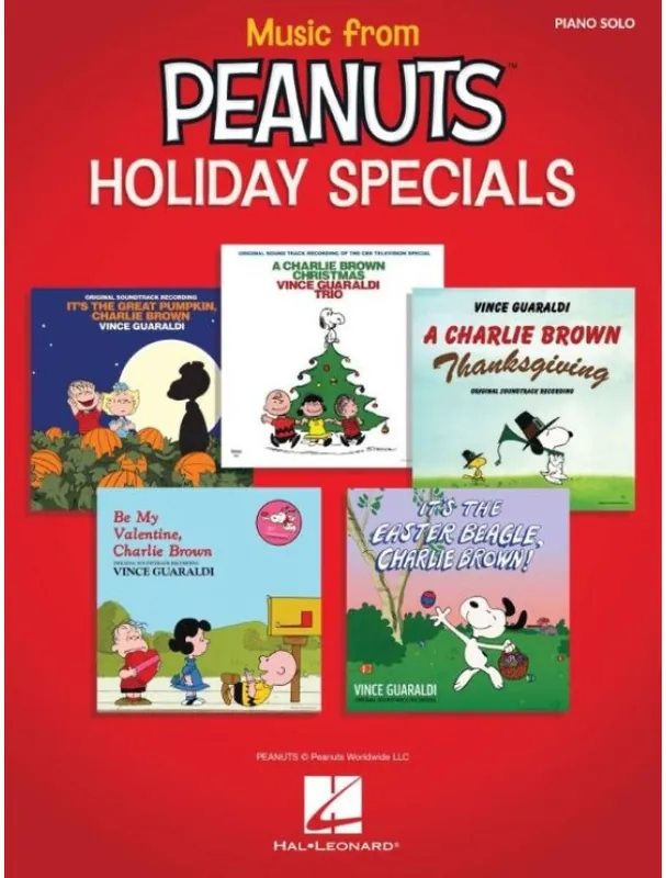 Značkový Music from Peanuts (TM) Holiday Specials (noty na klavír)