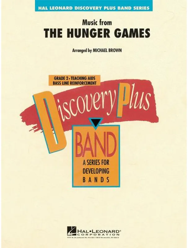 Music from The Hunger Games (snadné noty pro koncertní orchestr, party, partitura) Bezpečná Platba