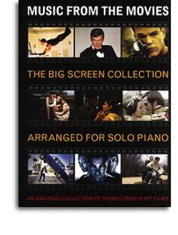 Music From The Movies The Big Screen Collection (noty, sólo klavír) Originální