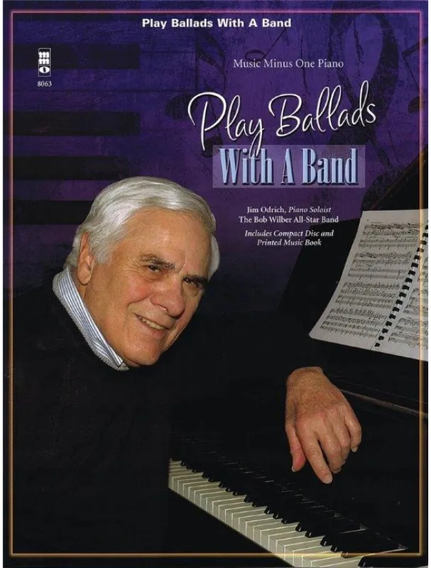 Rychlé Dodání Music Minus One Piano Play Ballads with a Band (noty na klavír)(+audio)