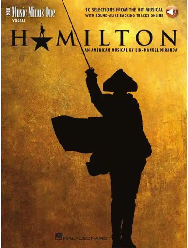 Music Minus One Vocals Hamilton (noty na zpěv) (+audio) Nakupujte Hned