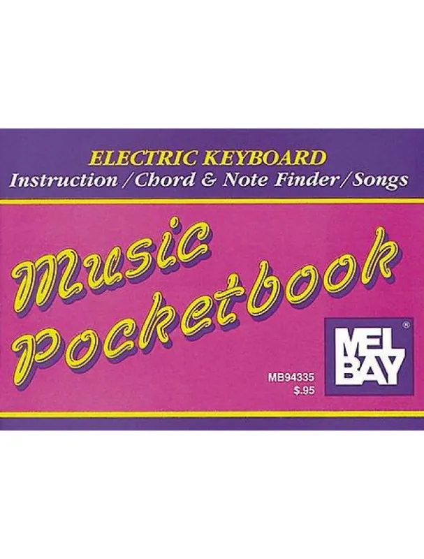Aktuální Music Pocketbook Electric Keyboard (noty na keyboard)