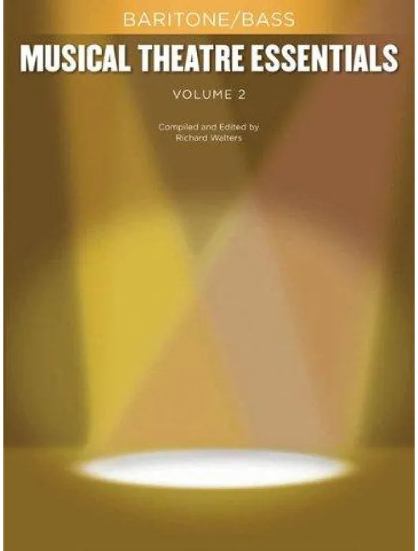 Ověřený Musical Theatre Essentials Baritone/Bass - Vol 2 (noty, zpěv, klavír)