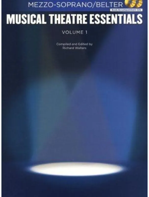 Horká Nabídka Musical Theatre Essentials Mezzo-Soprano - Vol 1 (noty, zpěv, klavír) (+audio)