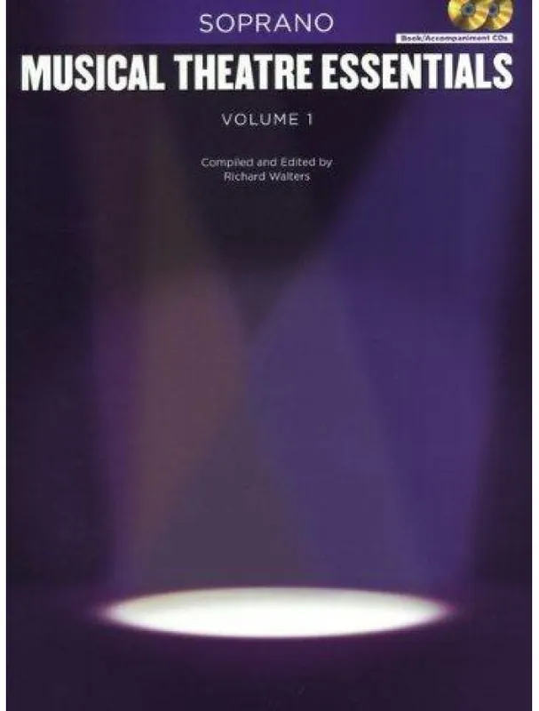 Musical Theatre Essentials Soprano - Vol 1 (noty, zpěv, klavír) (+audio) Nejlepší Volba