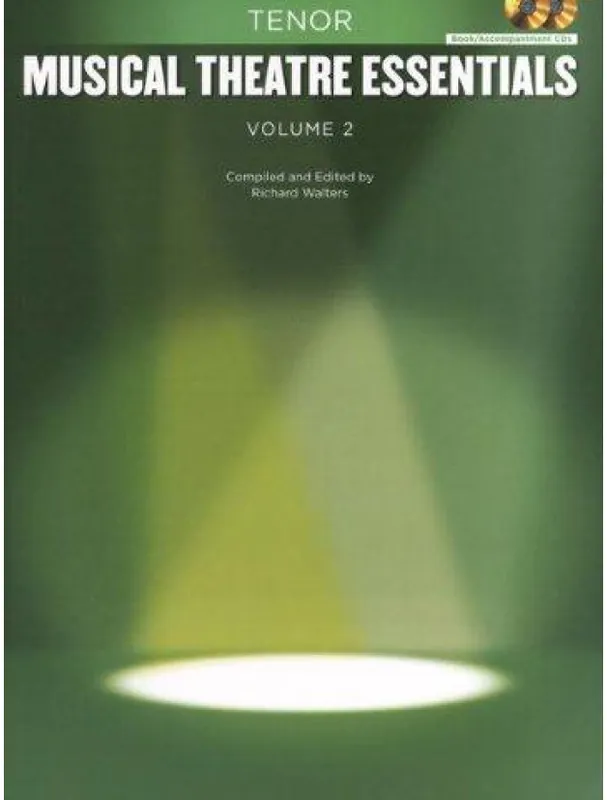 Nízká Cena Musical Theatre Essentials Tenor - Vol 2 (noty, zpěv, klavír) (+audio)