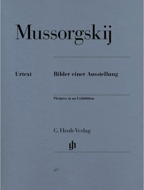 Nejprodávanější Musorgskij Bilder Einer Austellung / Pictures At An Exhibition (noty na klavír)