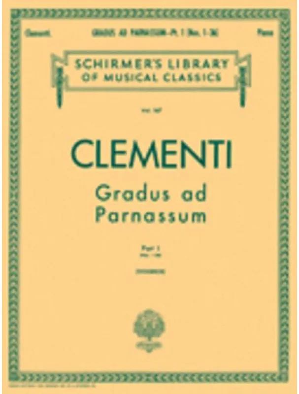 Ověřený Muzio Clementi Gradus Ad Parnassum - Book 1 (noty na klavír)