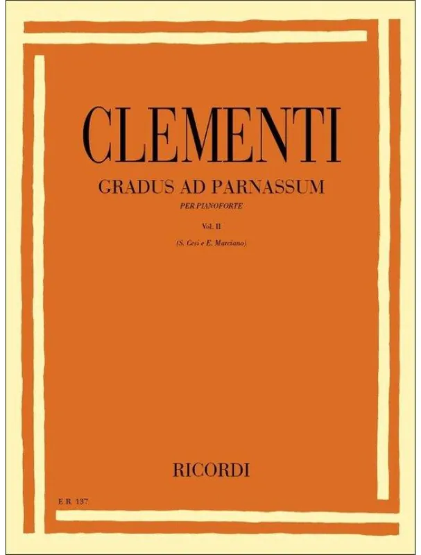 Muzio Clementi Gradus Ad Parnassum. Volume II (noty na klavír) Omezená Nabídka
