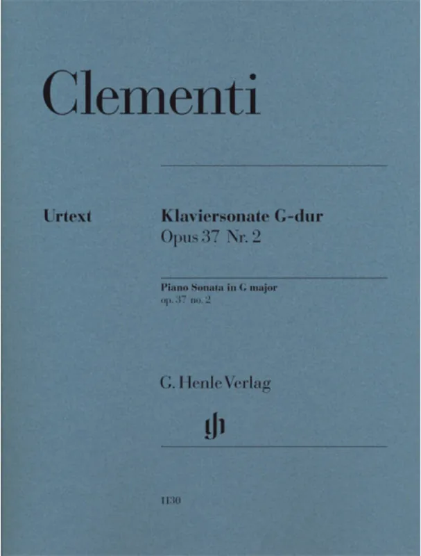 Muzio Clementi Piano Sonata in G major op. 37 no. 2 (noty na klavír) Kup Teď