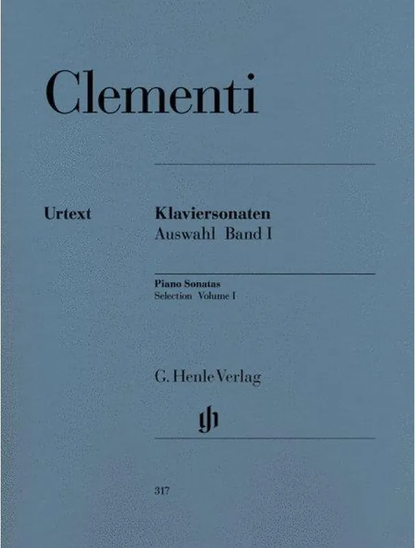 Muzio Clementi Selected Piano Sonatas Volume I (noty na klavír) Výprodej