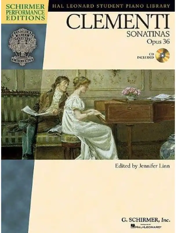Muzio Clementi Sonatinas Op.36 (noty na sólo klavír) (+audio) Dokud Zásoby Vydrží