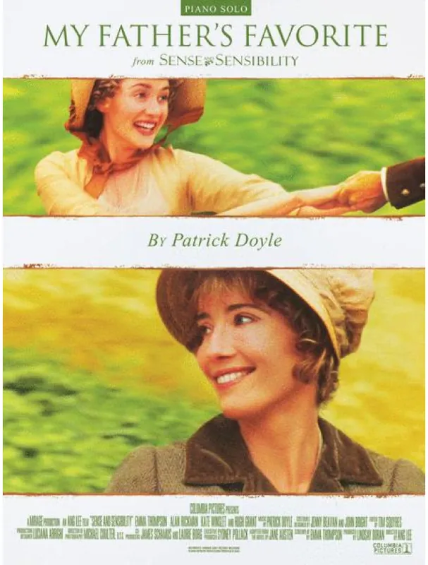 My Father‘S Favorite From Sense & Sensibility / Rozum a cit (noty na klavír) Novinka