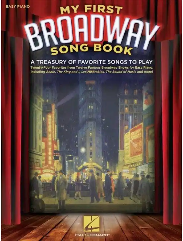 Sleva My First Broadway Song Book (noty na snadný klavír)